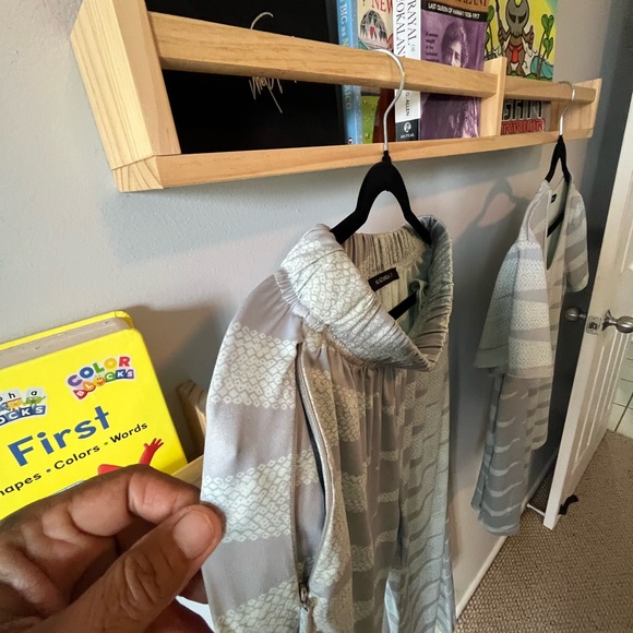 Manaola Gray Striped Pants and Top Set - Picture 8 of 12